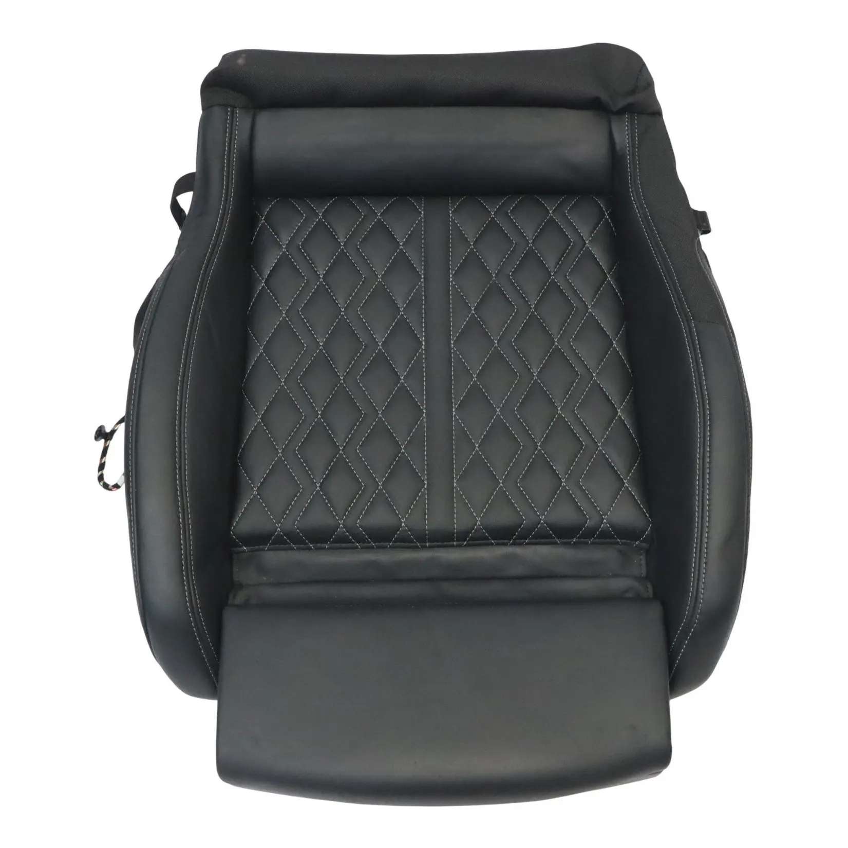 Audi S3 8Y Coussin de siège sport avant droit chauffant en cuir Soul Noir Gris