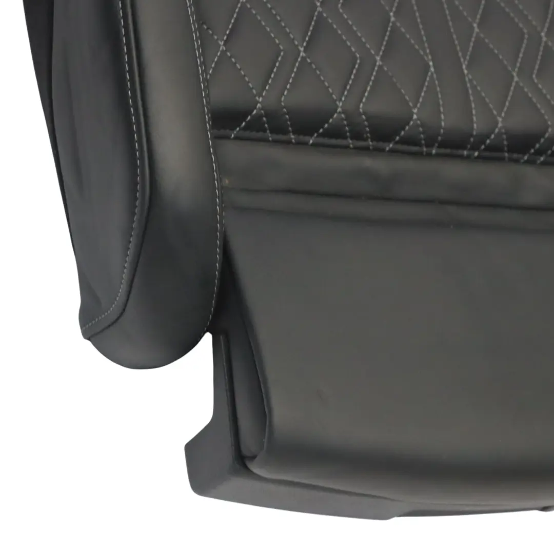 Audi S3 8Y Coussin de siège sport avant droit chauffant en cuir Soul Noir Gris - SKU 8Y0881406K - Numéro de pièce 8Y0881406K