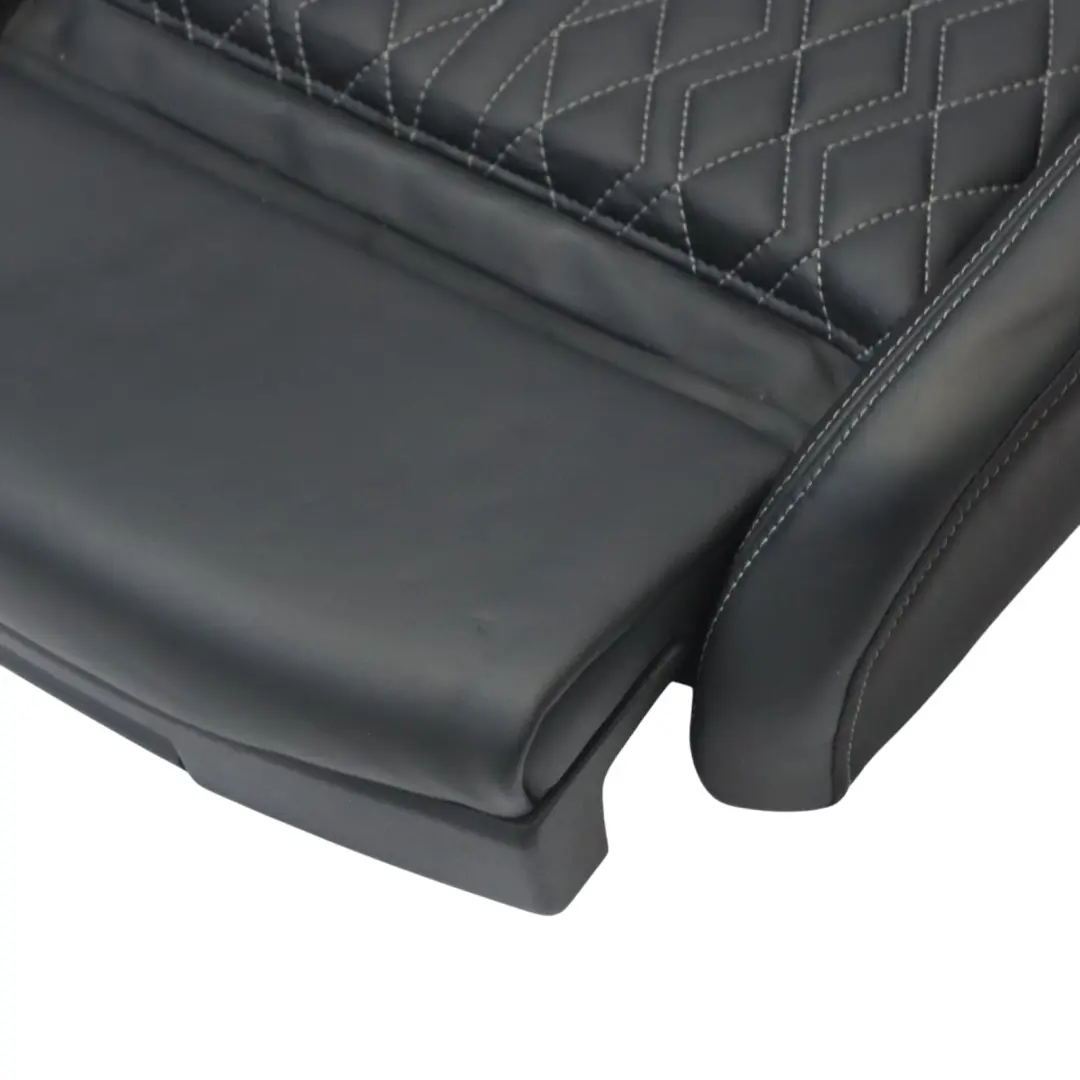 Audi S3 8Y Coussin de siège sport avant droit chauffant en cuir Soul Noir Gris - SKU 8Y0881406K - Numéro de pièce 8Y0881406K