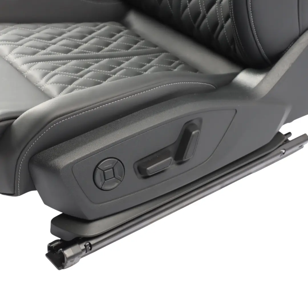 Audi S3 8Y Sportback Seat Front Left N/S Interior Heated Electric Black Leather - SKU RHD-8Y0881775H - Part number 8Y0881775H