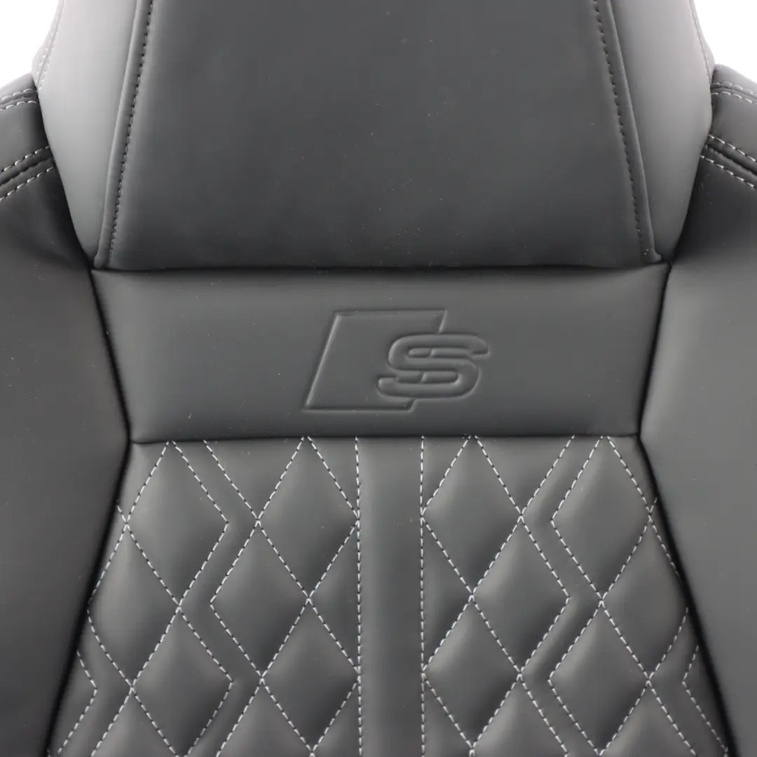 Audi S3 8Y Sportback Seat Front Left N/S Interior Heated Electric Black Leather - SKU RHD-8Y0881775H - Part number 8Y0881775H