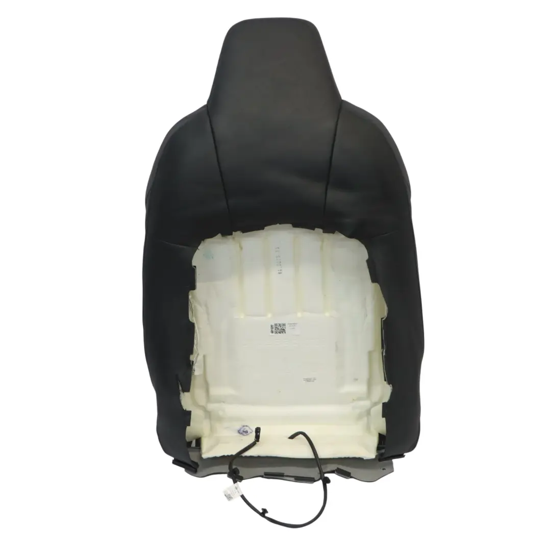 Audi S3 8Y Sport Seat Backrest Front Left N/S Heated Leather Soul Black Grey - SKU 8Y0881805AD - Part number 8Y0881805AD