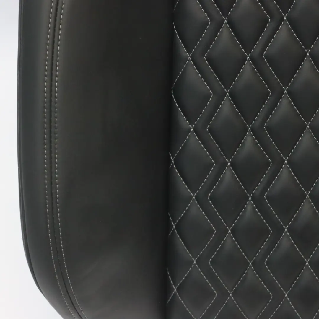 Audi S3 8Y Sport Seat Backrest Front Left N/S Heated Leather Soul Black Grey - SKU 8Y0881805AD - Part number 8Y0881805AD