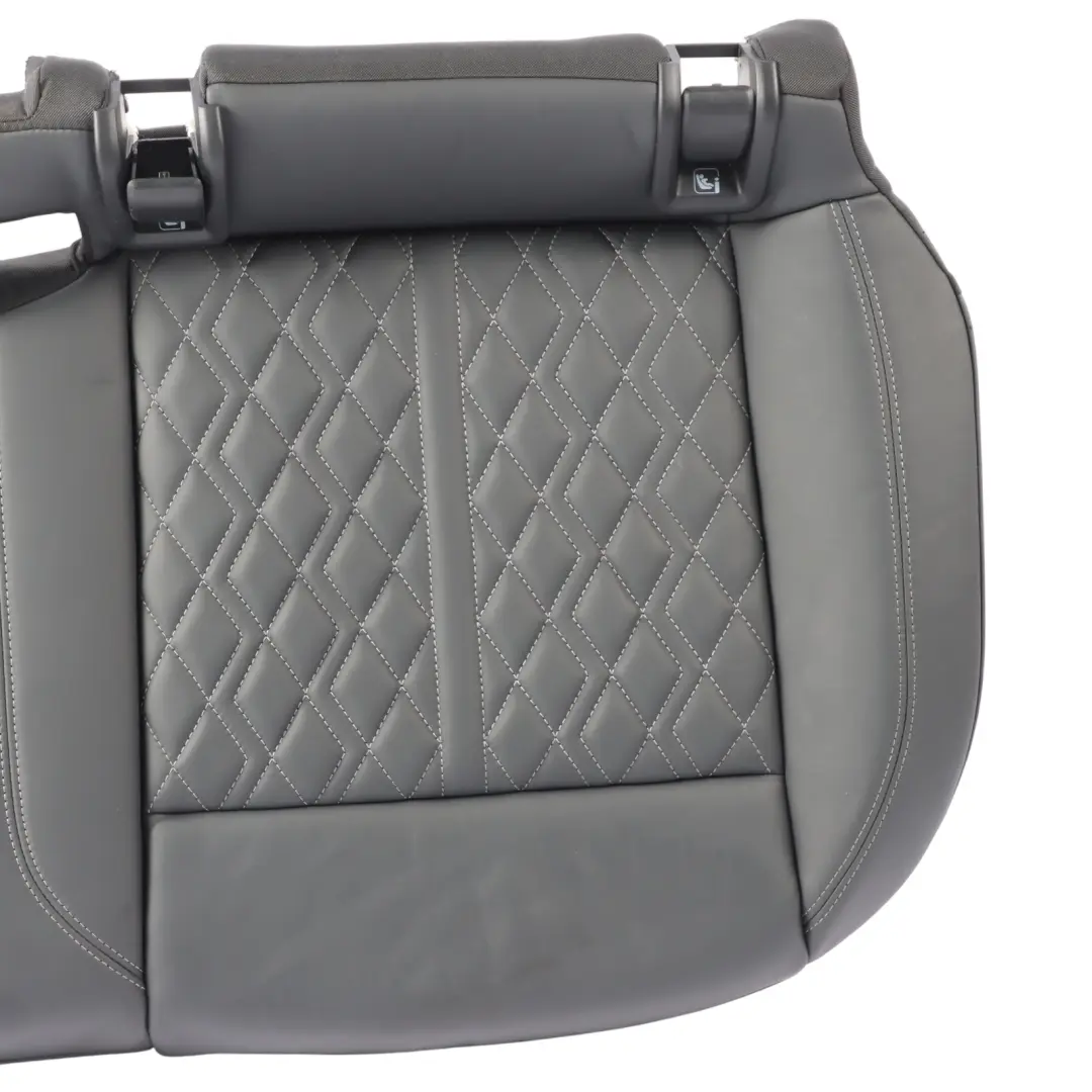 Audi A3 S3 8Y Sportback Rear Bench Seat Cover Leather Soul Black - SKU 8Y0885403R - Part number 8Y0885403R