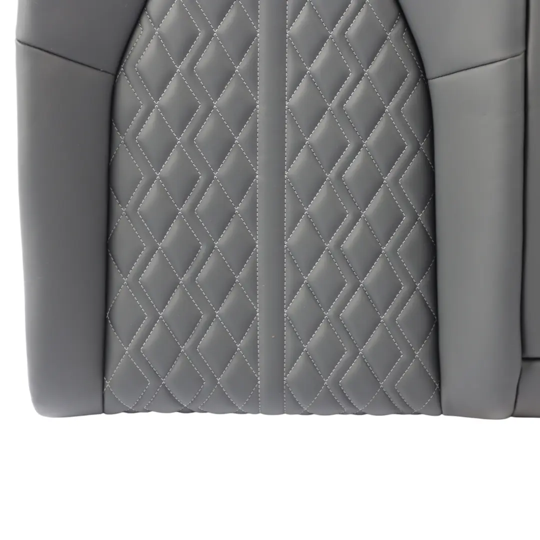 Audi A3 S3 8Y Sportback Seat Backrest Rear Right O/S Seat Cover Black Leather - SKU 8Y0885806R - Part number 8Y0885806R