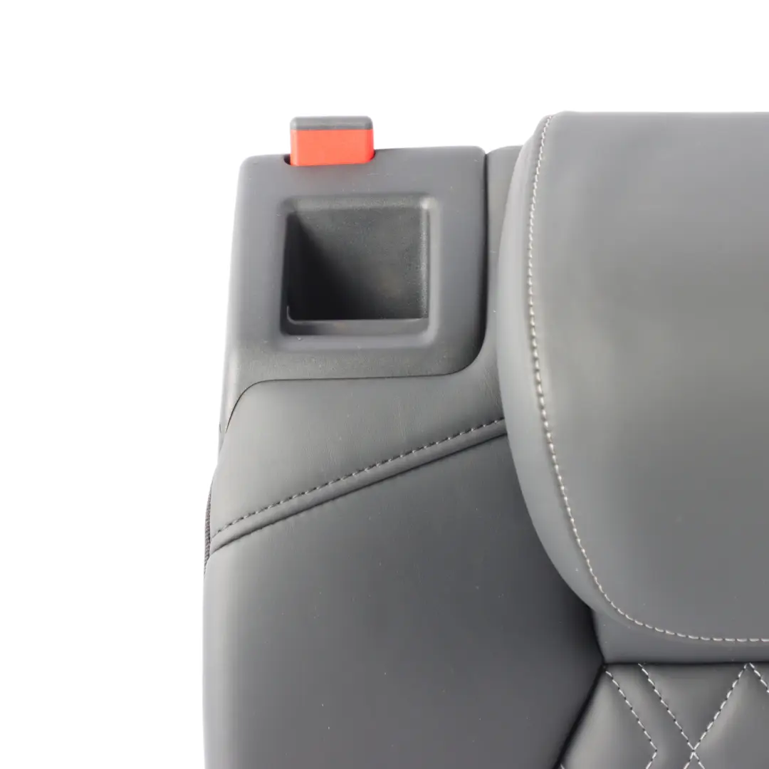 Audi A3 S3 8Y Sportback Seat Backrest Rear Right O/S Seat Cover Black Leather - SKU 8Y0885806R - Part number 8Y0885806R