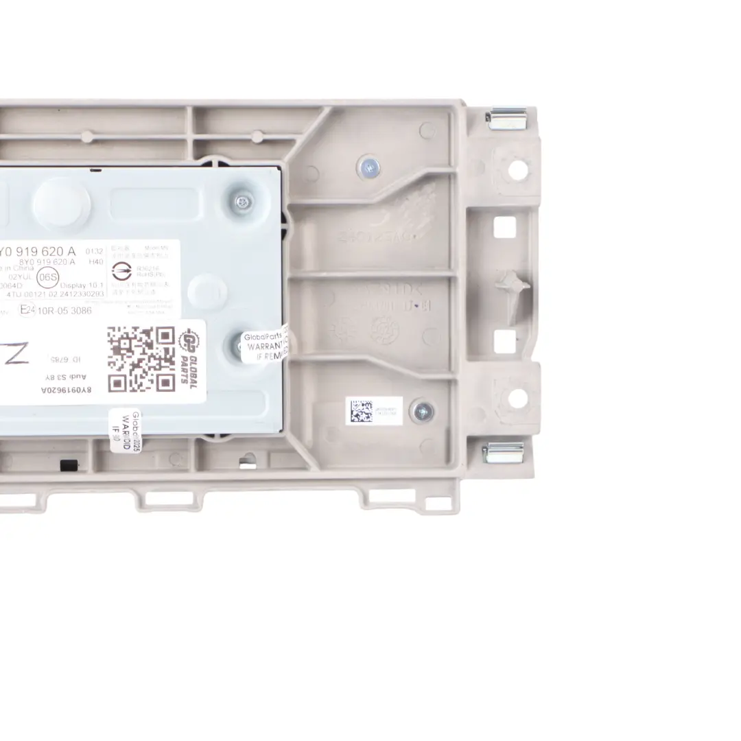 8Y Dashboard Surround Screen Display Trim Cover Panel to Audi A3 S3 with Part number 8Y0919620A Audi A3 S3 8Y Dashboard Surround Screen Display Trim Cover Panel - SKU 8Y0919620A - Part number 8Y0919620A