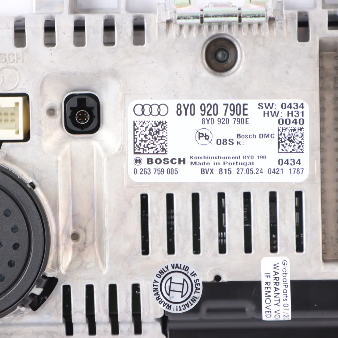 8Y Instrument Cluster Display Screen Speedometer to Audi S3 with Part number 8Y0920790E Audi S3 8Y Instrument Cluster Display Screen Speedometer - SKU 8Y0920790E - Part number 8Y0920790E