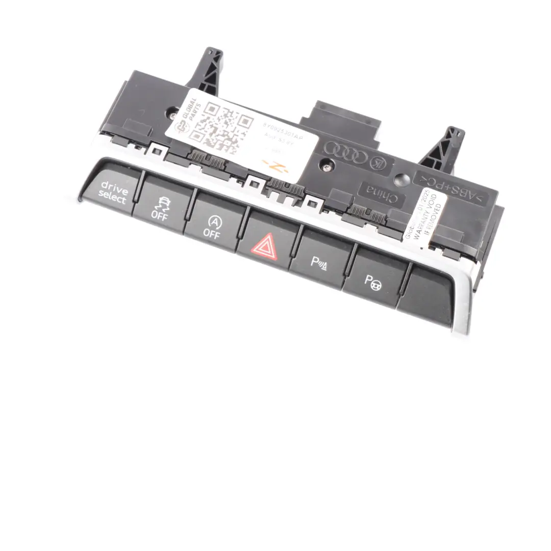 8Y Dashboard Switch Button Panel Control Unit Trim to Audi A3 S3 with Part number 8Y0925301AP Audi A3 S3 8Y Dashboard Switch Button Panel Control Unit Trim - SKU 8Y0925301AP - Part number 8Y0925301AP