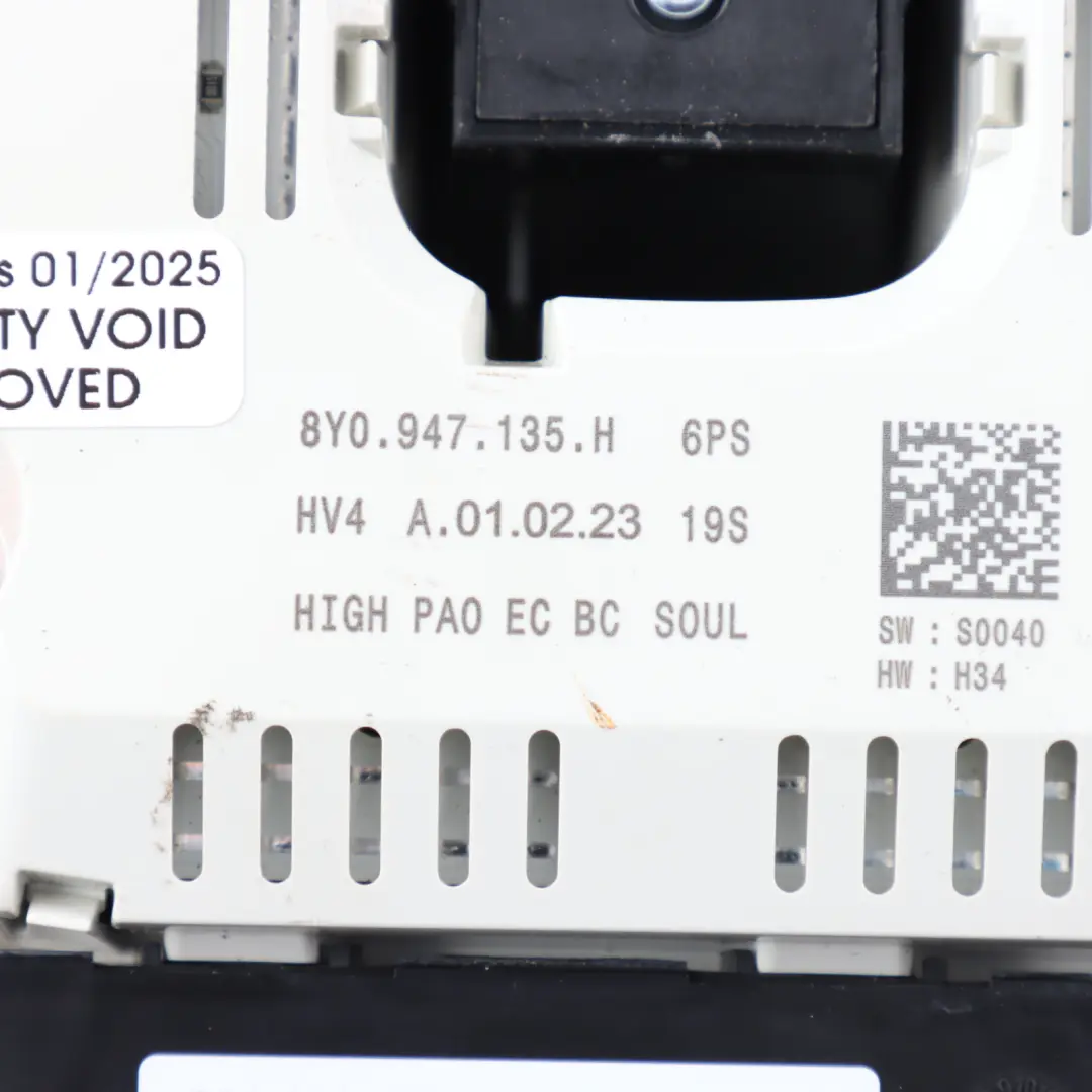 Roof Light AUDI S3 A3 RS3 8Y Interior Front Reading Lamp Switch Black to with Part number 8Y0947135H Roof Light AUDI S3 A3 RS3 8Y Interior Front Reading Lamp Switch Black - SKU 8Y0947135H - Part number 8Y0947135H