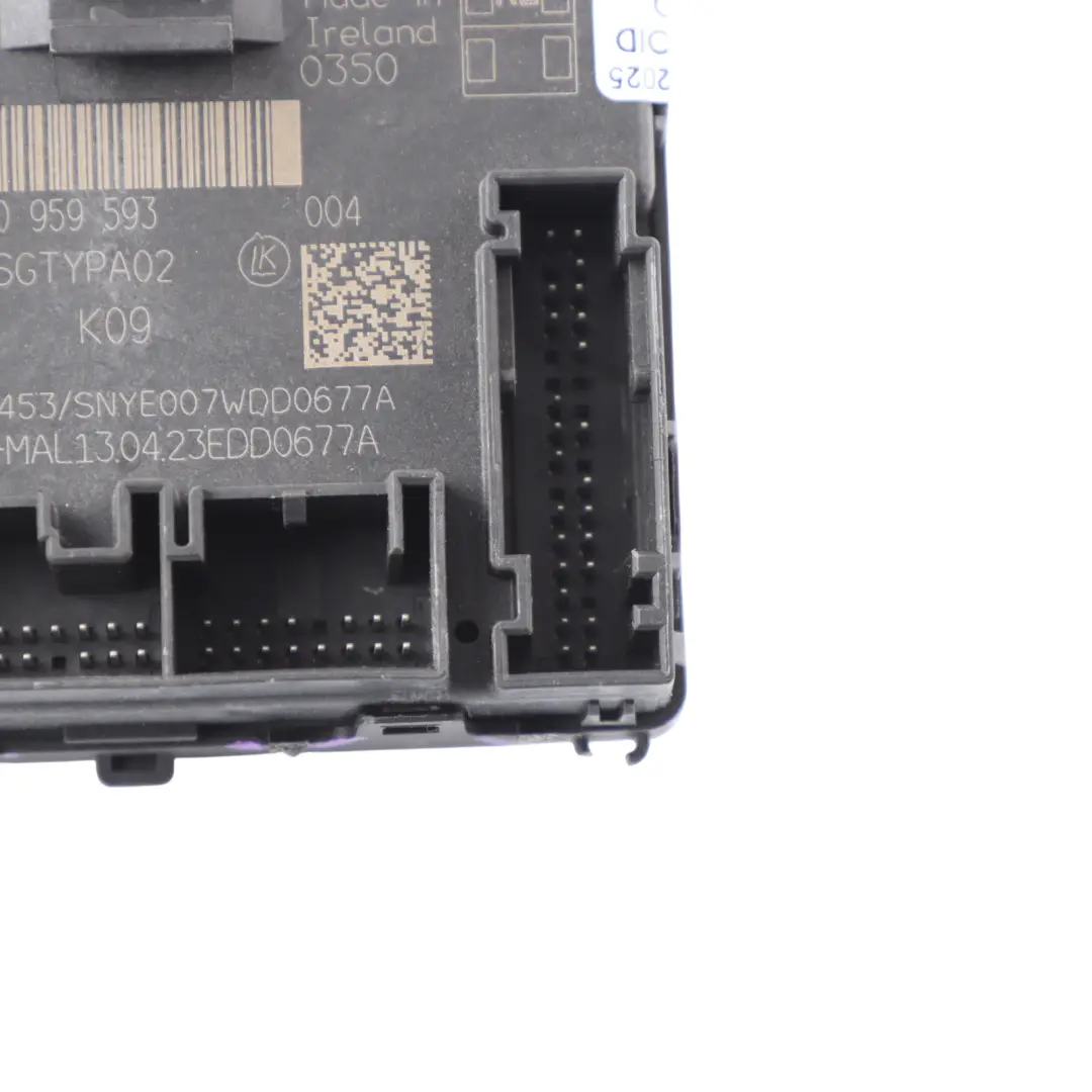 Audi Q3 A3 S3 8Y Front Driver's Door Module Control Unit ECU - SKU 8Y0959593L - Part number 8Y0959593L