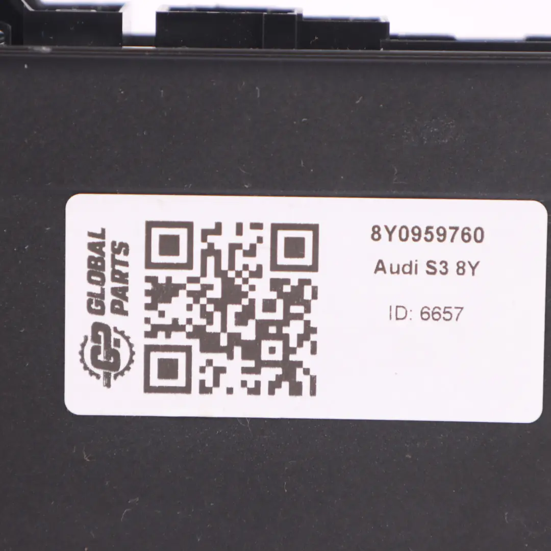 8Y Vorder Sitz Steuer Modul Einheit Links für Audi S3 mit Teilenummer 8Y0959760 Audi S3 8Y Vorder Sitz Steuer Modul Einheit Links - SKU 8Y0959760 - Teilenummer 8Y0959760