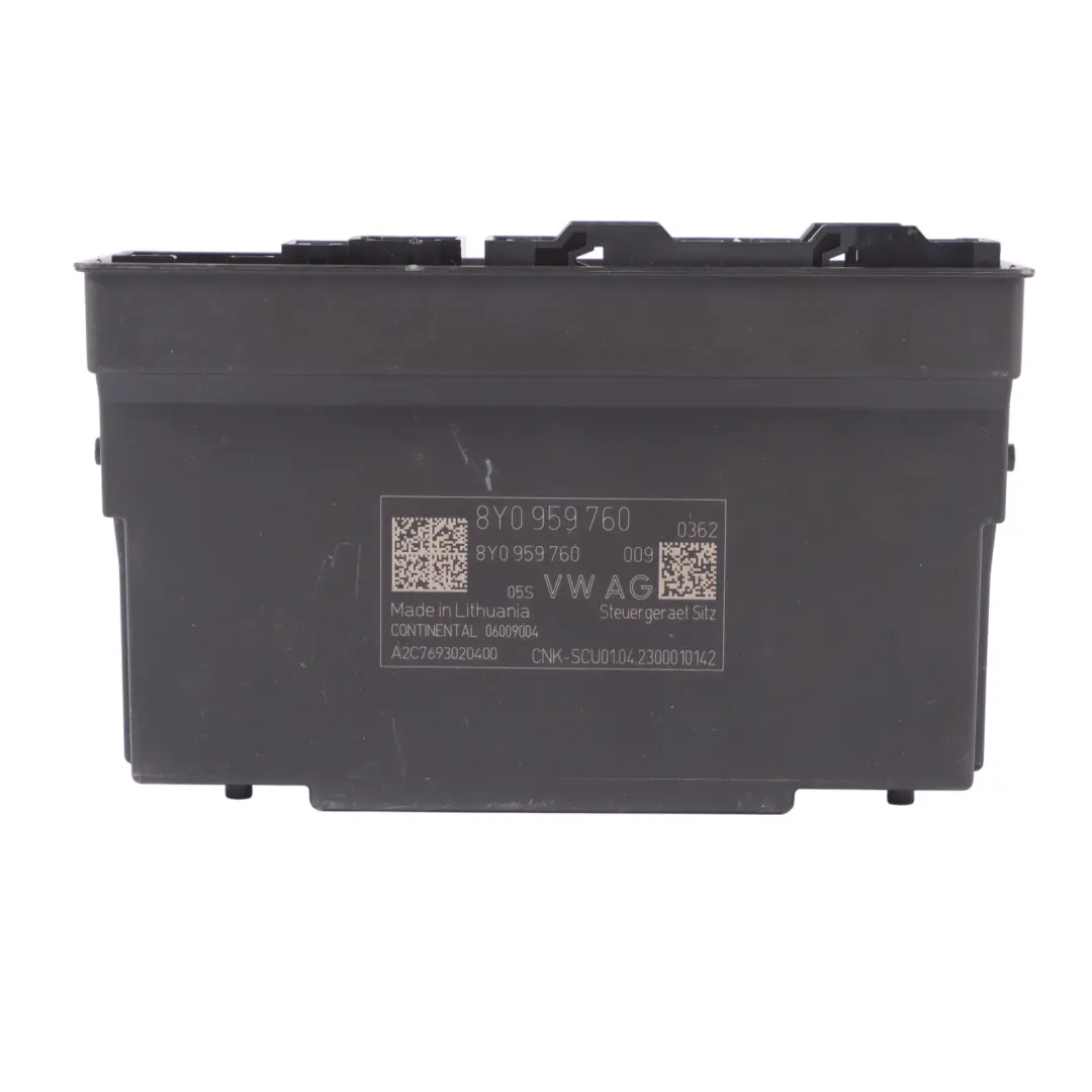 Audi S3 8Y Front Seat Control Module Unit Left N/S - SKU 8Y0959760 - Part number 8Y0959760