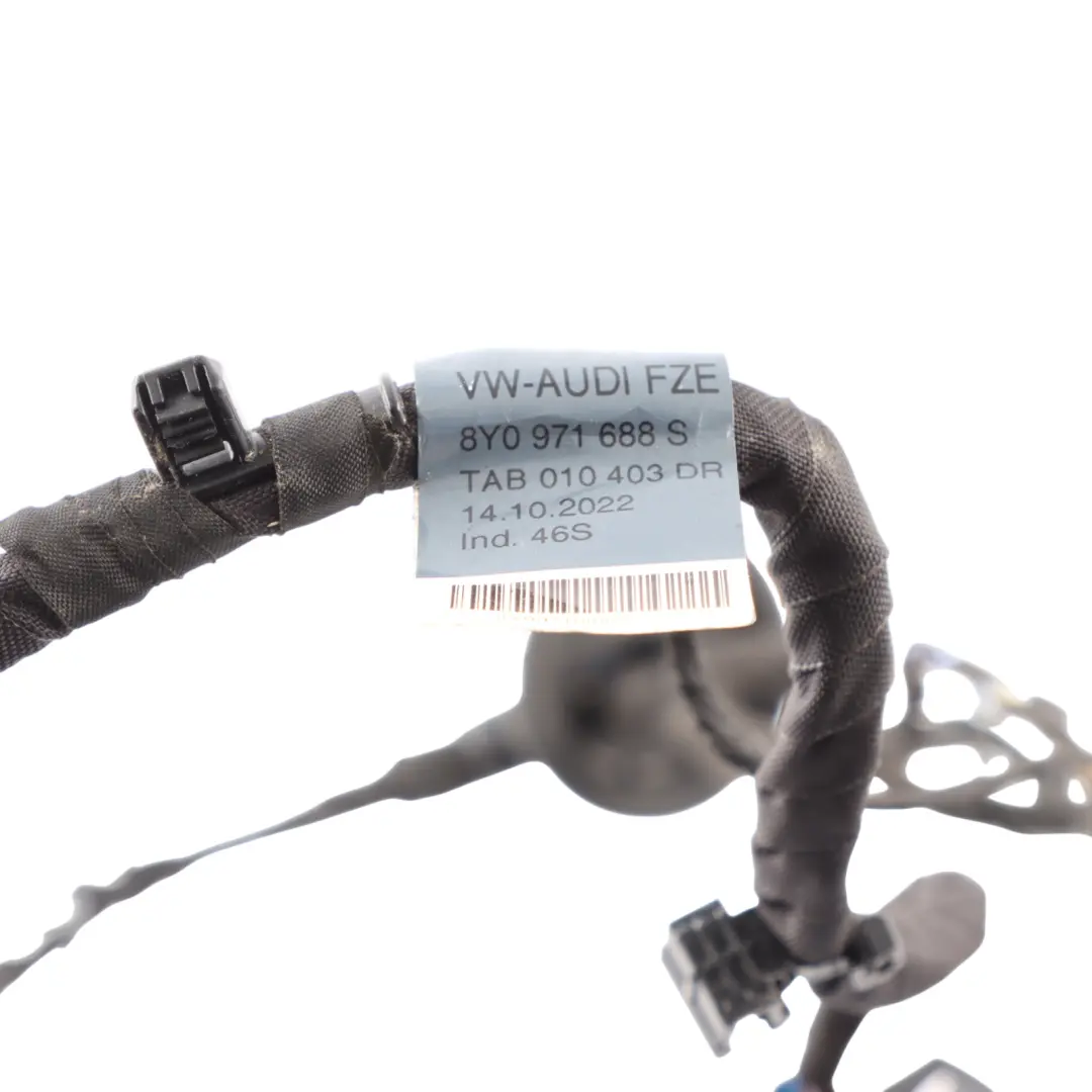 8Y Sportback Rear Door Wiring Loom Harnes Cable Right O/S to Audi A3 with Part number 8Y0971688S Audi A3 8Y Sportback Rear Door Wiring Loom Harnes Cable Right O/S - SKU 8Y0971688S - Part number 8Y0971688S