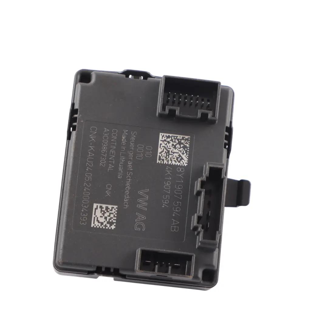 Audi S3 8Y Seat Ibiza KJ1 Unidad Control Techo Solar Superior ECU - SKU 8Y1907594AB - Número de pieza 8Y1907594AB