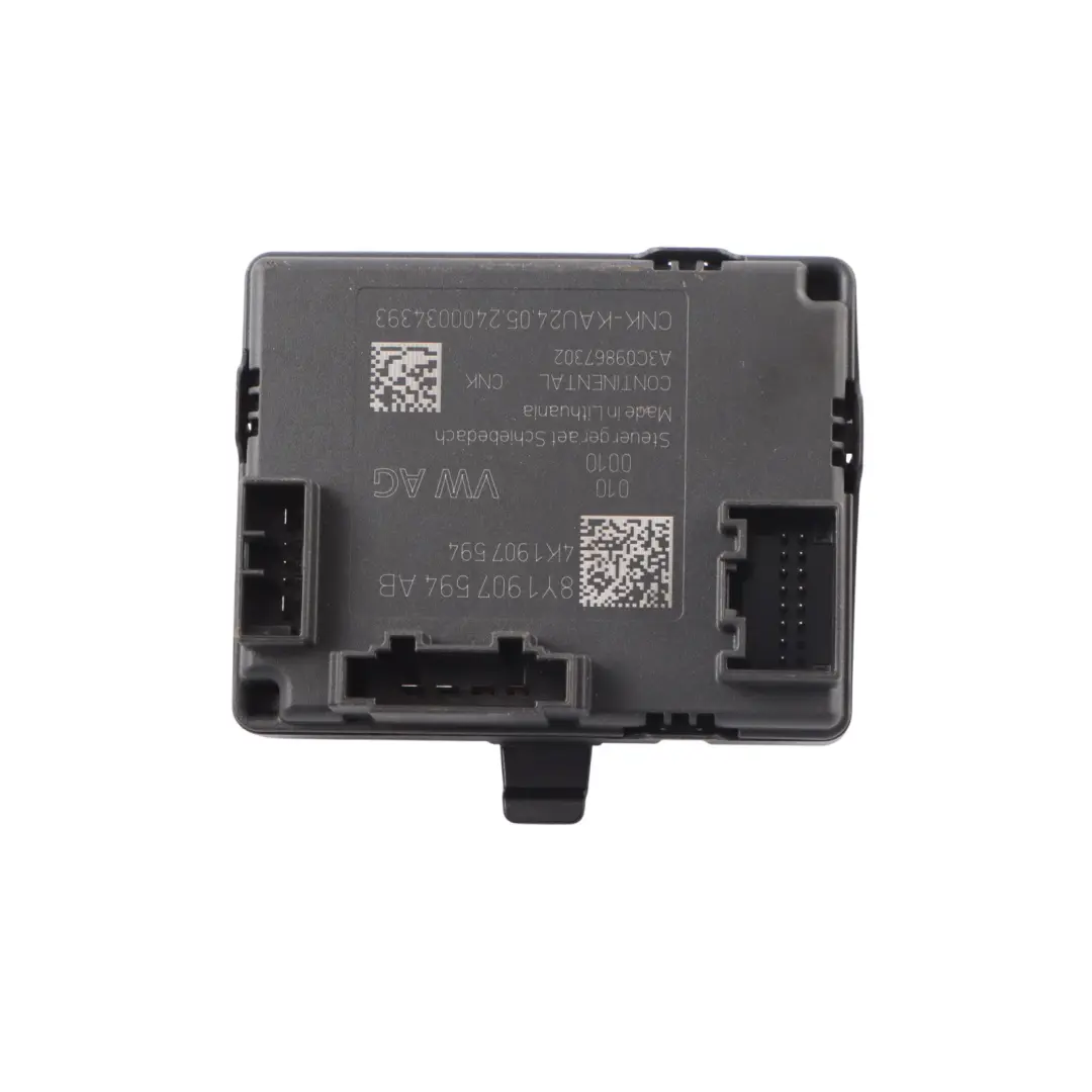 Audi S3 8Y Seat Ibiza KJ1 Unidad Control Techo Solar Superior ECU - SKU 8Y1907594AB - Número de pieza 8Y1907594AB