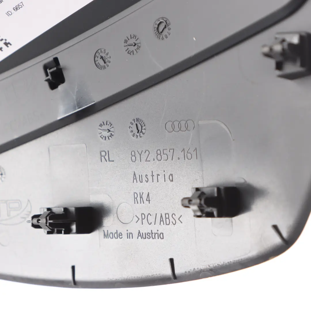 8Y Dashboard Cover Head Up Surround Trim Panel to Audi S3 with Part number 8Y2857161 Audi S3 8Y Dashboard Cover Head Up Surround Trim Panel - SKU RHD-8Y2857161 - Part number 8Y2857161