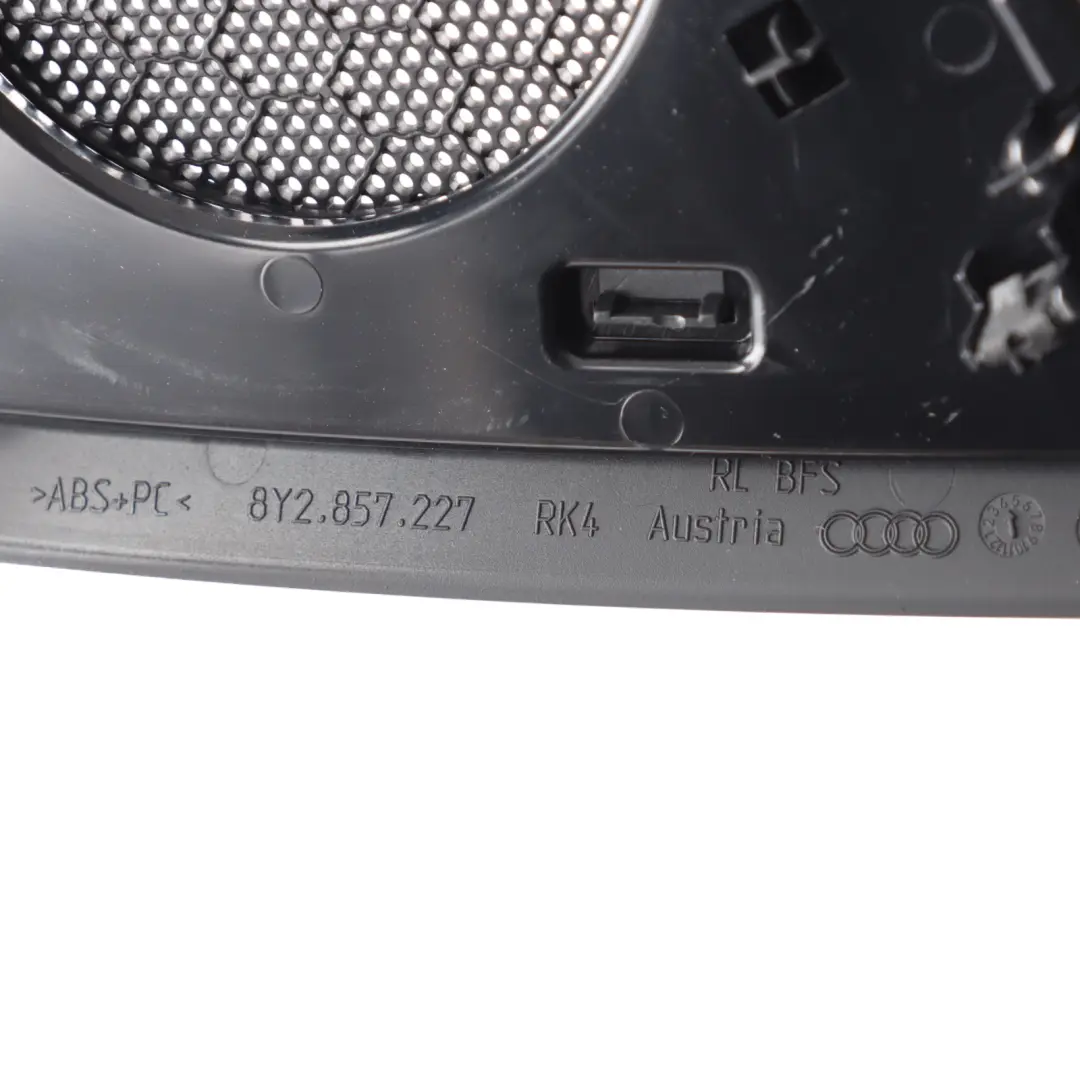 8Y Dashbaord Speaker Cover Trim Panel Front Left N/S to Audi A3 S3 with Part number 8Y2857209 Audi A3 S3 8Y Dashbaord Speaker Cover Trim Panel Front Left N/S - SKU RHD-8Y2857209 - Part number 8Y2857209