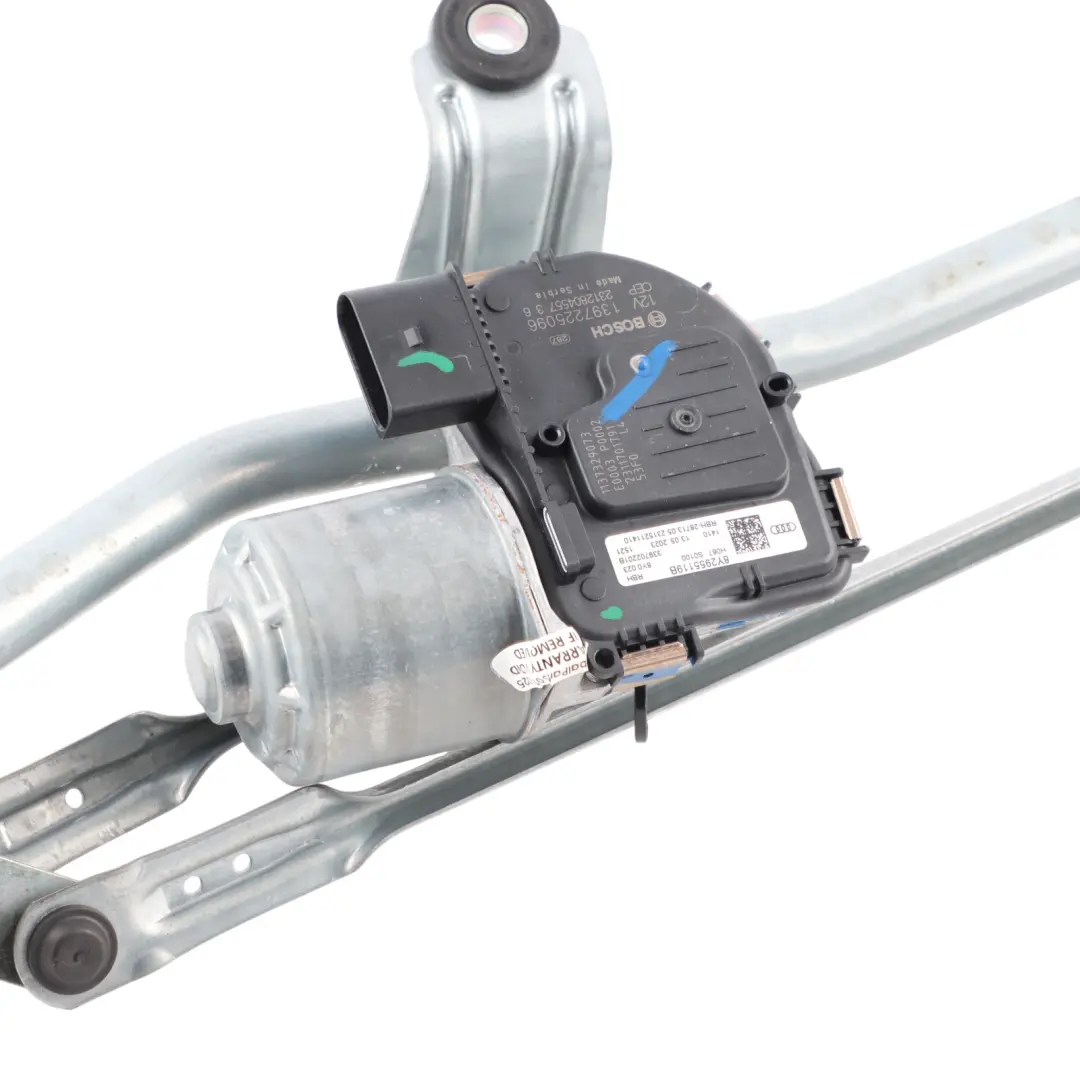 8Y Front Windscreen Wiper Motor Linkage to Audi S3 with Part number 8Y2955023B Audi S3 8Y Front Windscreen Wiper Motor Linkage - SKU RHD-8Y2955023B - Part number 8Y2955023B