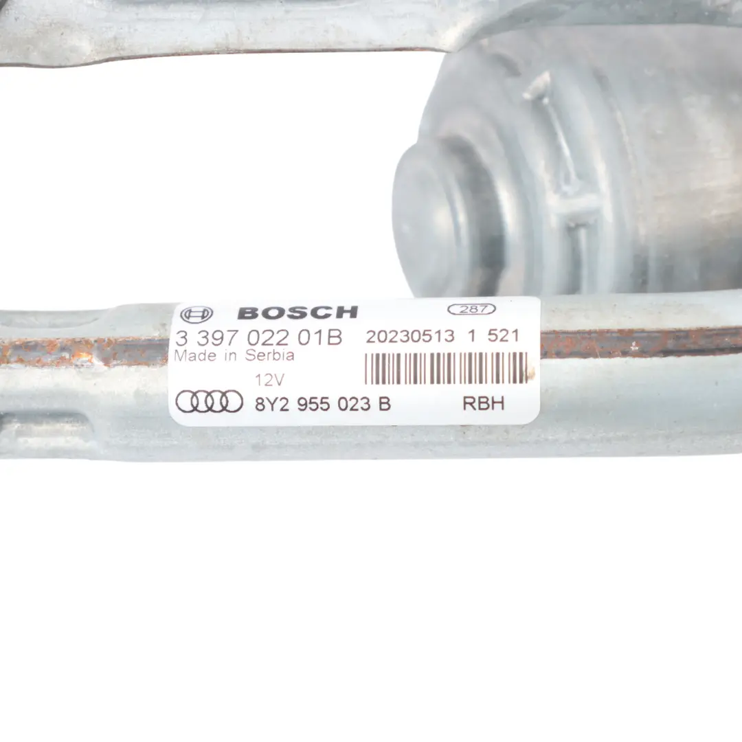 8Y Front Windscreen Wiper Motor Linkage to Audi S3 with Part number 8Y2955023B Audi S3 8Y Front Windscreen Wiper Motor Linkage - SKU RHD-8Y2955023B - Part number 8Y2955023B
