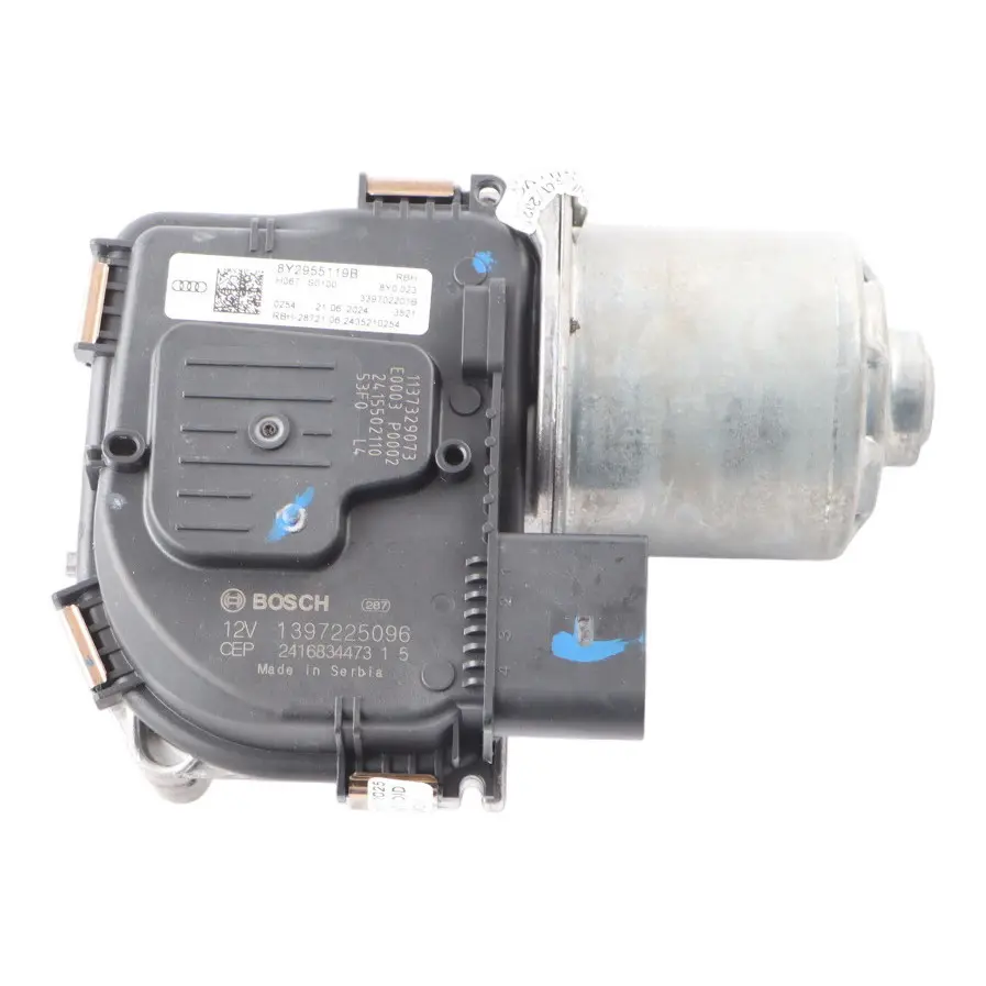 8Y Front Windscreen Wiper Motor Linkage to Audi S3 with Part number 8Y2955119B Audi S3 8Y Front Windscreen Wiper Motor Linkage - SKU 8Y2955119B - Part number 8Y2955119B