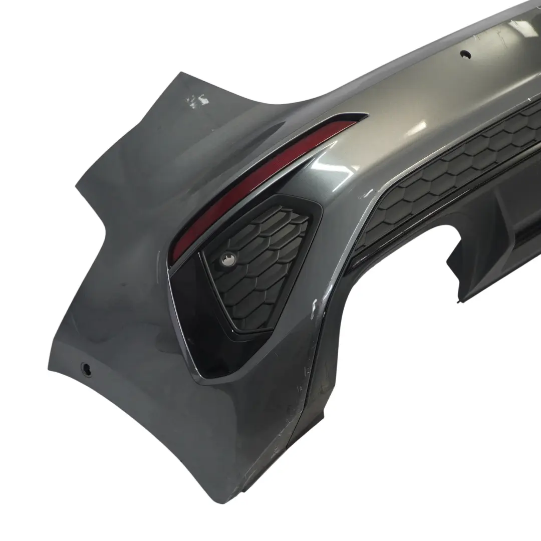 Audi S3 8Y Rear Bumper Trim Panel Covering Daytona Grey Metallic - Z7S - SKU 8Y4807067E-DGR - Part number 8Y4807067E
