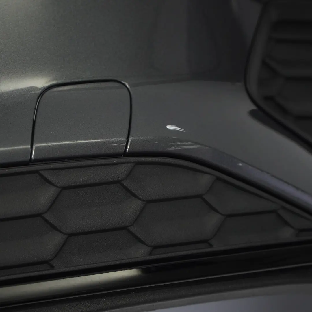 Audi S3 8Y Rear Bumper Trim Panel Covering Daytona Grey Metallic - Z7S - SKU 8Y4807067E-DGR - Part number 8Y4807067E