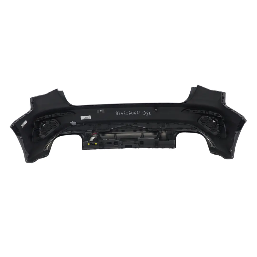 Audi S3 8Y Rear Bumper Trim Panel Covering Daytona Grey Metallic - Z7S - SKU 8Y4807067E-DGR - Part number 8Y4807067E
