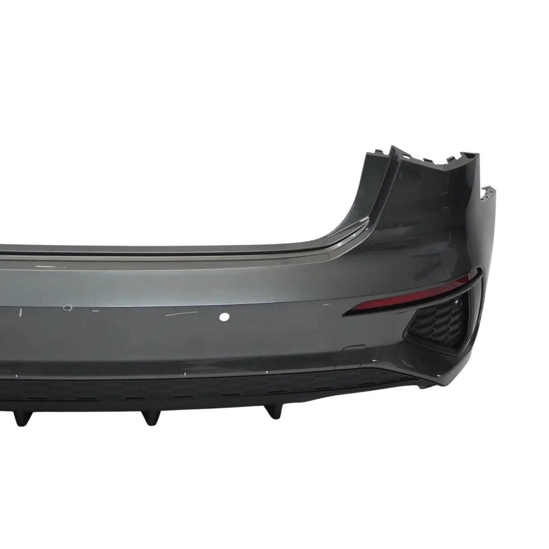 Audi S3 8Y Rear Bumper Trim Panel Covering Daytona Grey Metallic - Z7S - SKU 8Y4807067E-DGR - Part number 8Y4807067E