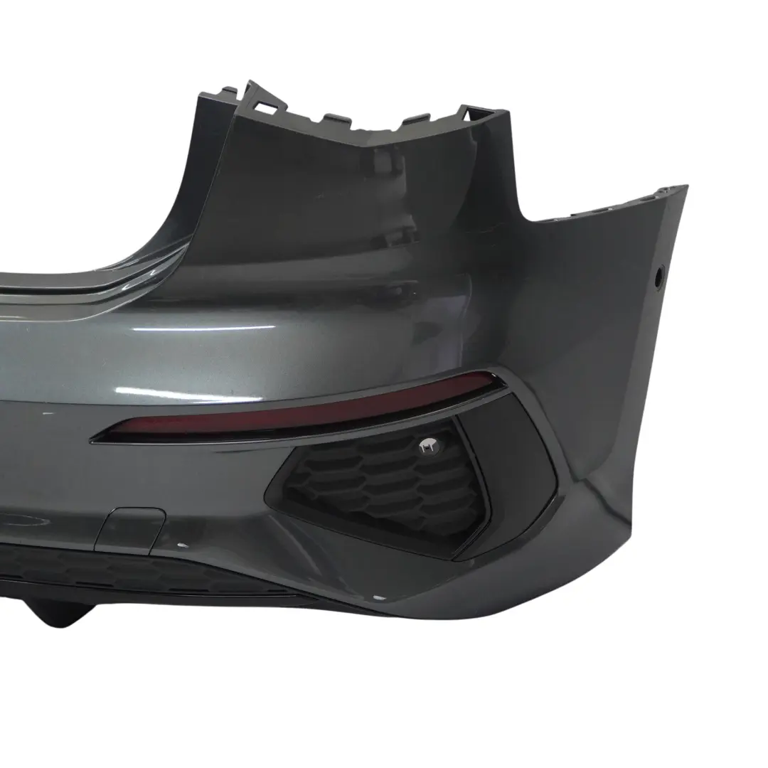 Audi S3 8Y Rear Bumper Trim Panel Covering Daytona Grey Metallic - Z7S - SKU 8Y4807067E-DGR - Part number 8Y4807067E