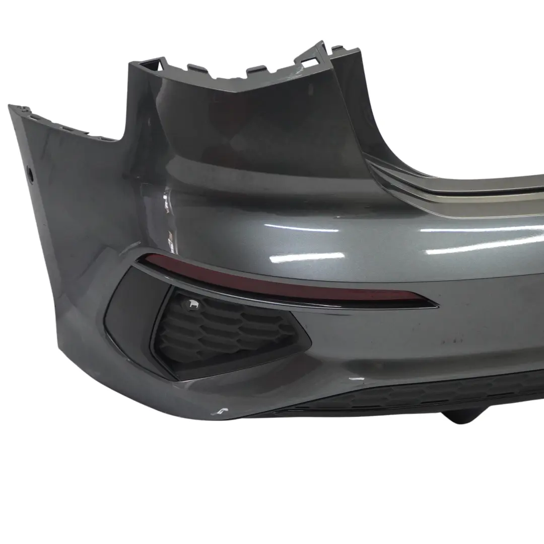 Audi S3 8Y Rear Bumper Trim Panel Covering Daytona Grey Metallic - Z7S - SKU 8Y4807067E-DGR - Part number 8Y4807067E