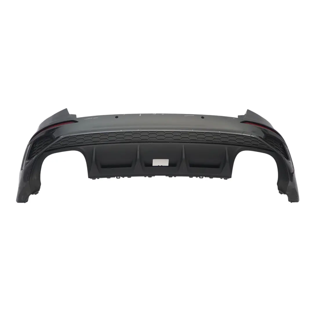 8Y Rear Bumper Trim Panel Covering Daytona Grey Metallic - Z7S to Audi S3 with Part number 8Y4807067E Audi S3 8Y Rear Bumper Trim Panel Covering Daytona Grey Metallic - Z7S - SKU 8Y4807067E-DGR - Part number 8Y4807067E