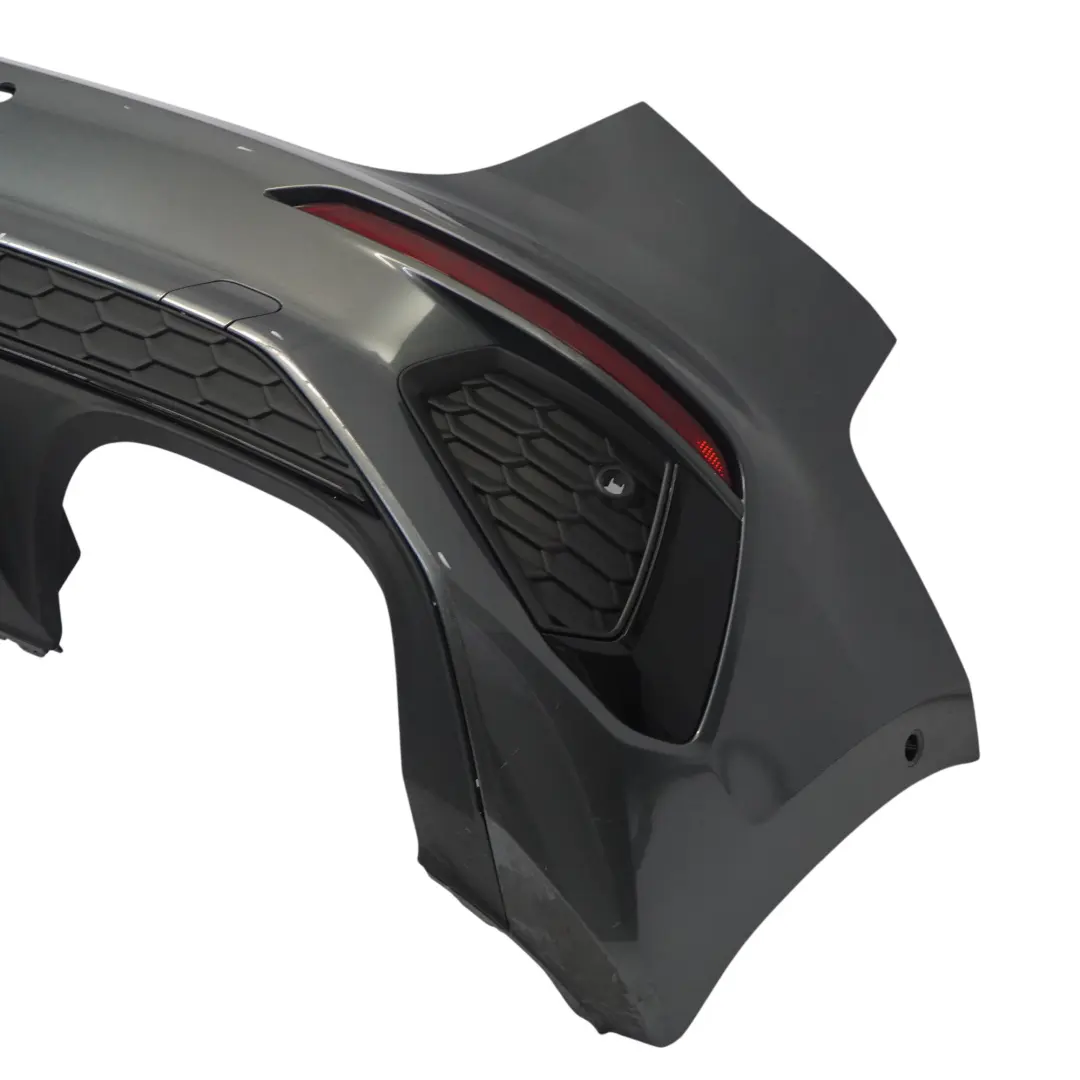 Audi S3 8Y Rear Bumper Trim Panel Covering Daytona Grey Metallic - Z7S - SKU 8Y4807067E-DGR - Part number 8Y4807067E