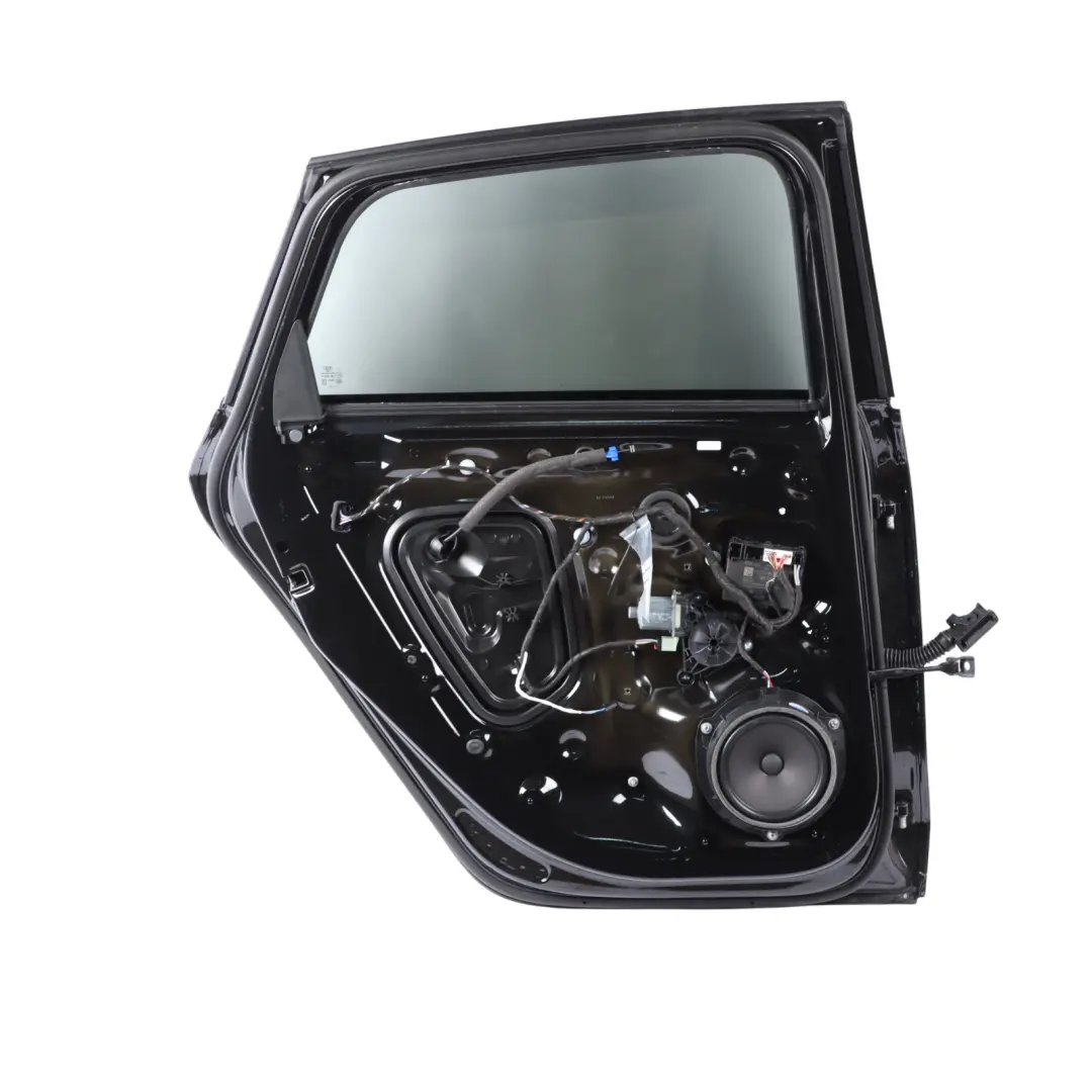 Audi A3 S3 8Y Sportback Door Rear Left N/S Mythical Black Metallic - Y9T - SKU 8Y4833051A-MYB - Part number 8Y4833051A