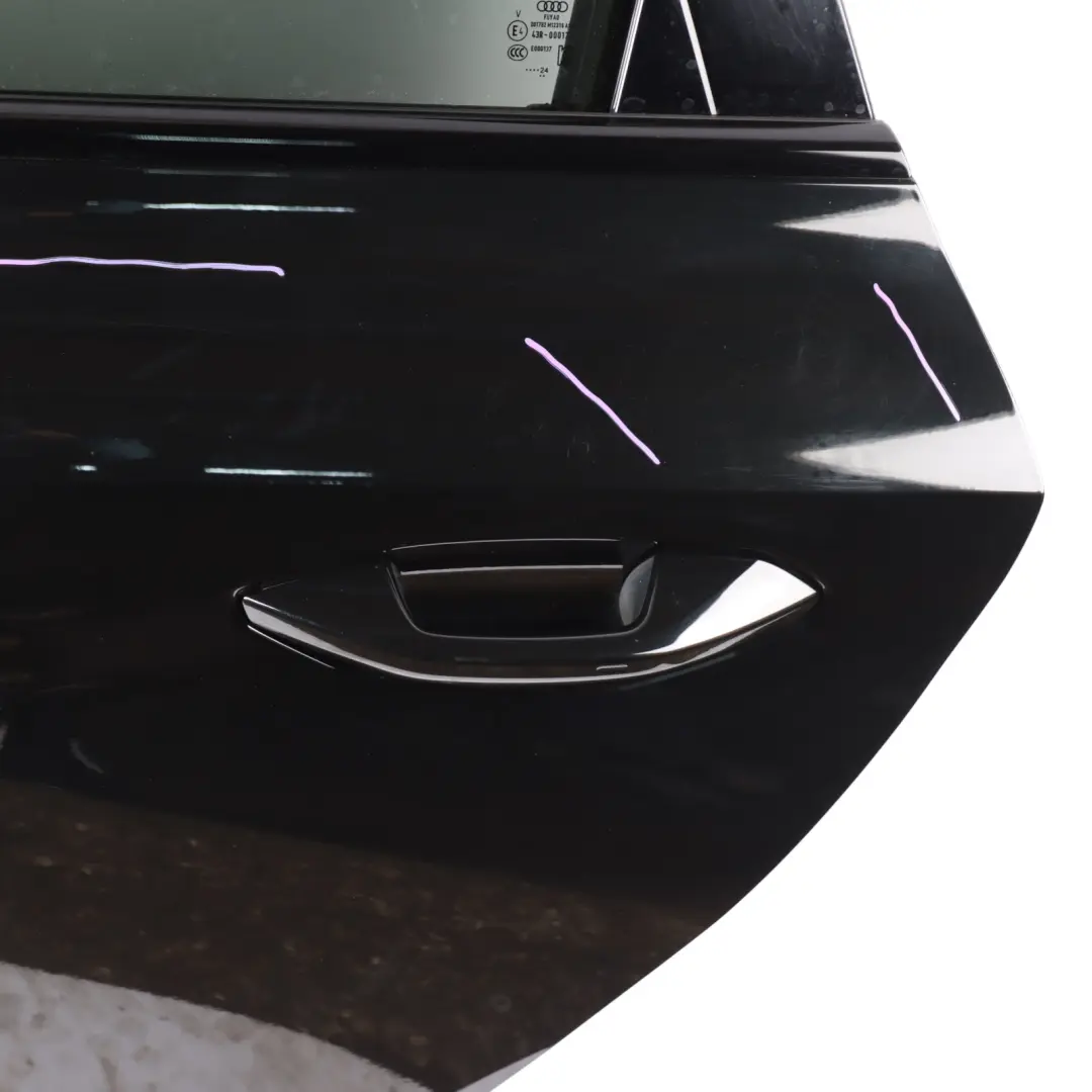 8Y Sportback Door Rear Left N/S Mythical Black Metallic - Y9T to Audi A3 S3 with Part number 8Y4833051A Audi A3 S3 8Y Sportback Door Rear Left N/S Mythical Black Metallic - Y9T - SKU 8Y4833051A-MYB - Part number 8Y4833051A
