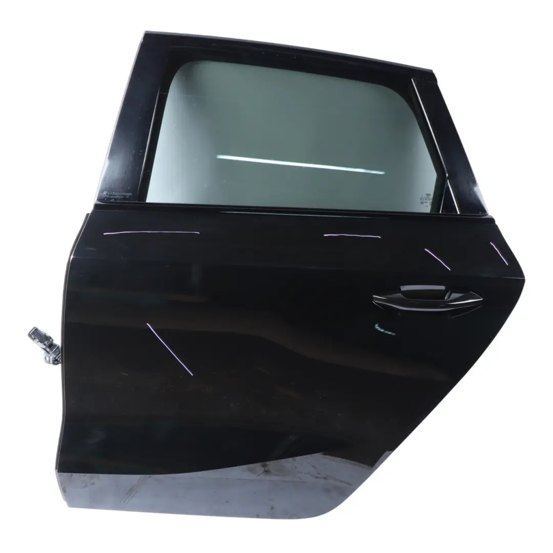 8Y Sportback Door Rear Left N/S Mythical Black Metallic - Y9T to Audi A3 S3 with Part number 8Y4833051A Audi A3 S3 8Y Sportback Door Rear Left N/S Mythical Black Metallic - Y9T - SKU 8Y4833051A-MYB - Part number 8Y4833051A