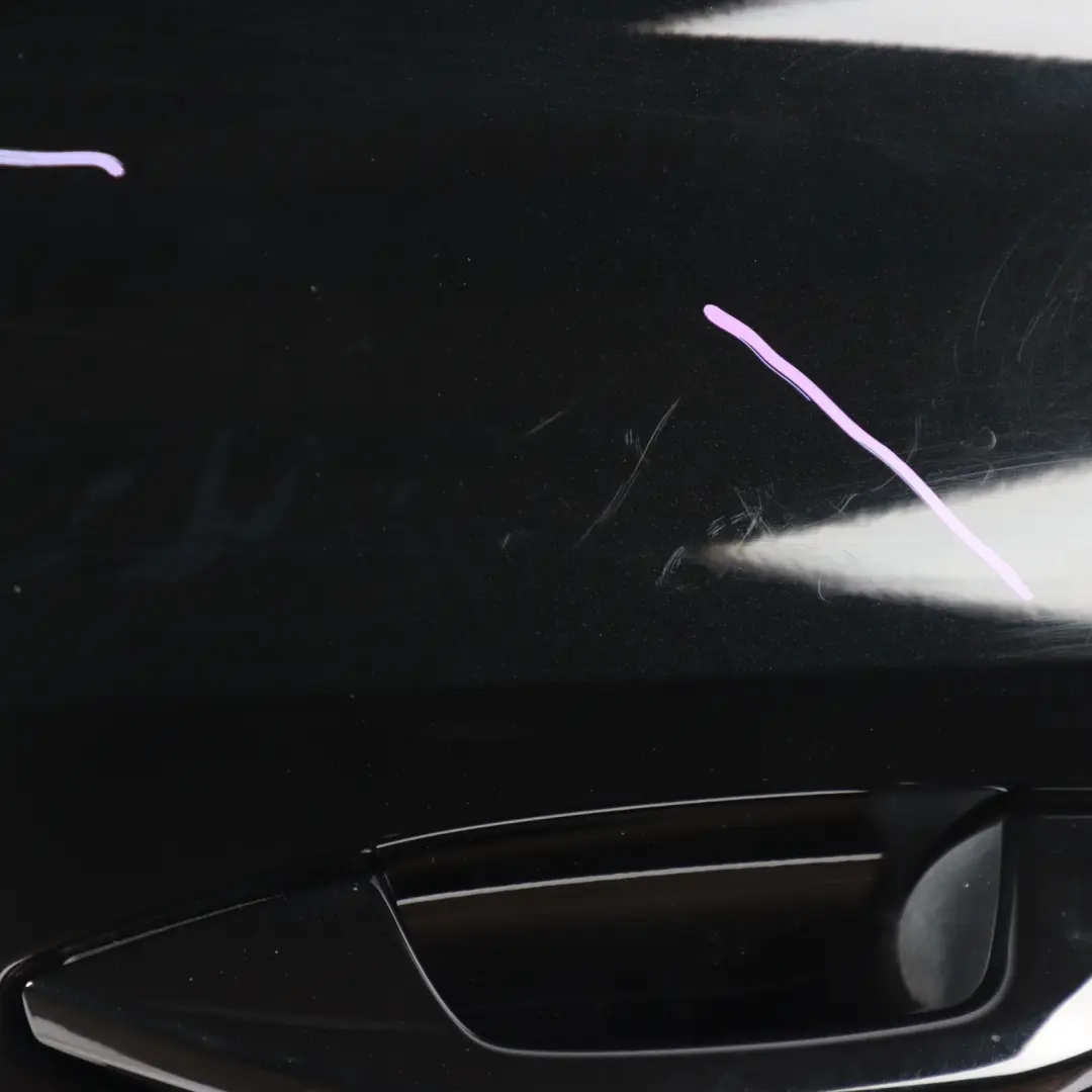 Audi A3 S3 8Y Sportback Door Rear Left N/S Mythical Black Metallic - Y9T - SKU 8Y4833051A-MYB - Part number 8Y4833051A