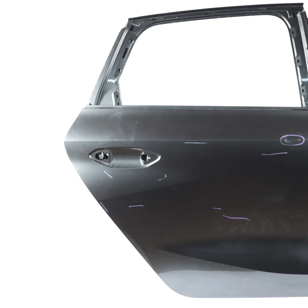 Audi A3 S3 8Y Sportback Door Rear Right O/S Daytona Grey Pearl Effect - Z7S - SKU 8Y4833052A-DGR - Part number 8Y4833052A