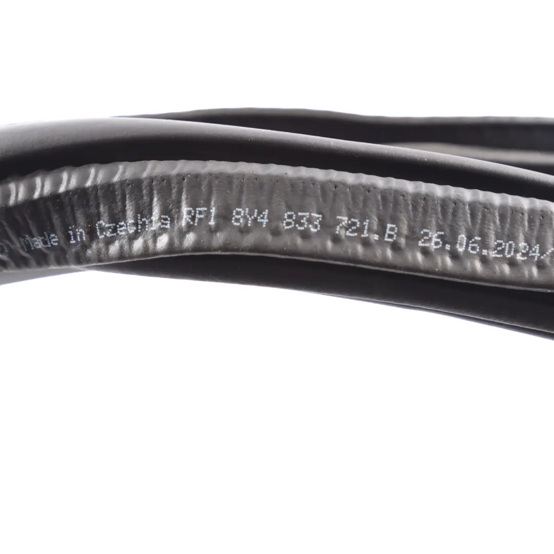 Audi S3 8Y Rear Door Inner Gasket Rubber Seal Left Right N/O/S - SKU 8Y4833721C - Part number 8Y4833721C