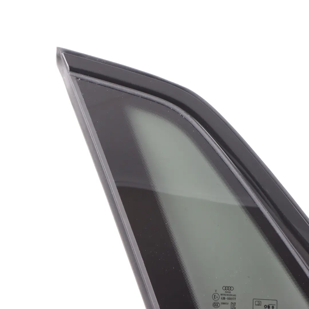 8Y Window Quarter Glass Side Rear Left N/S AS3 Black to Audi S3 with Part number 8Y4845297L Audi S3 8Y Window Quarter Glass Side Rear Left N/S AS3 Black - SKU 8Y4845297L - Part number 8Y4845297L