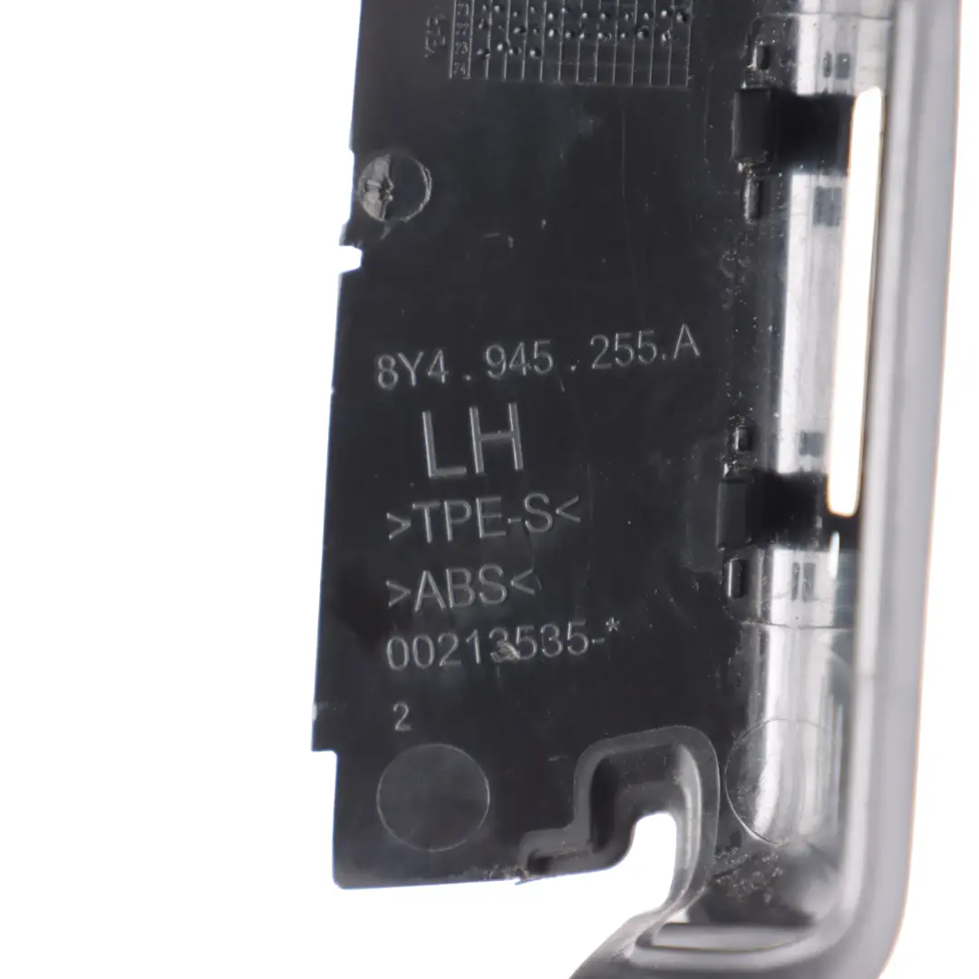 8Y Rear Trunk Hatch Lamp Tail Light Cover Trim Cap Left N/S to Audi S3 with Part number 8Y4945255A Audi S3 8Y Rear Trunk Hatch Lamp Tail Light Cover Trim Cap Left N/S - SKU 8Y4945255A - Part number 8Y4945255A