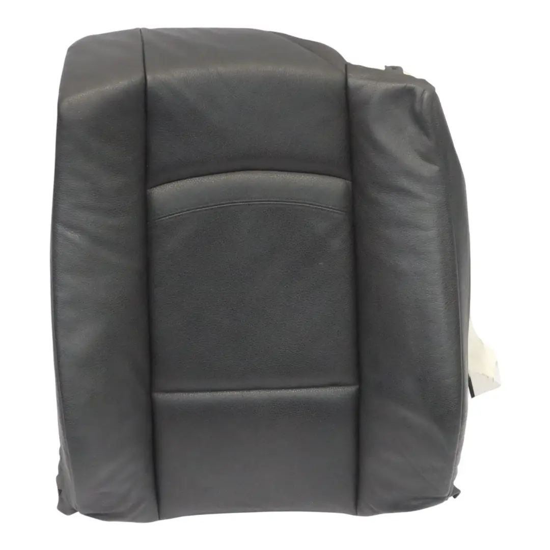 Backrest Cover Front Left N/S Interior Black Leather to BMW E93 Seat with Part number 9117695 BMW E93 Seat Backrest Cover Front Left N/S Interior Black Leather - SKU 9117695 - Part number 9117695