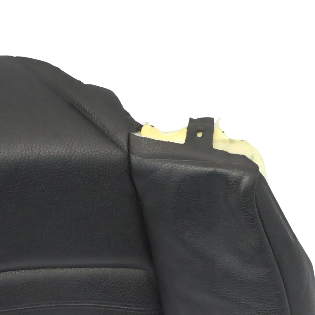 BMW E93 Seat Backrest Cover Front Left N/S Interior Black Leather - SKU 9117695 - Part number 9117695