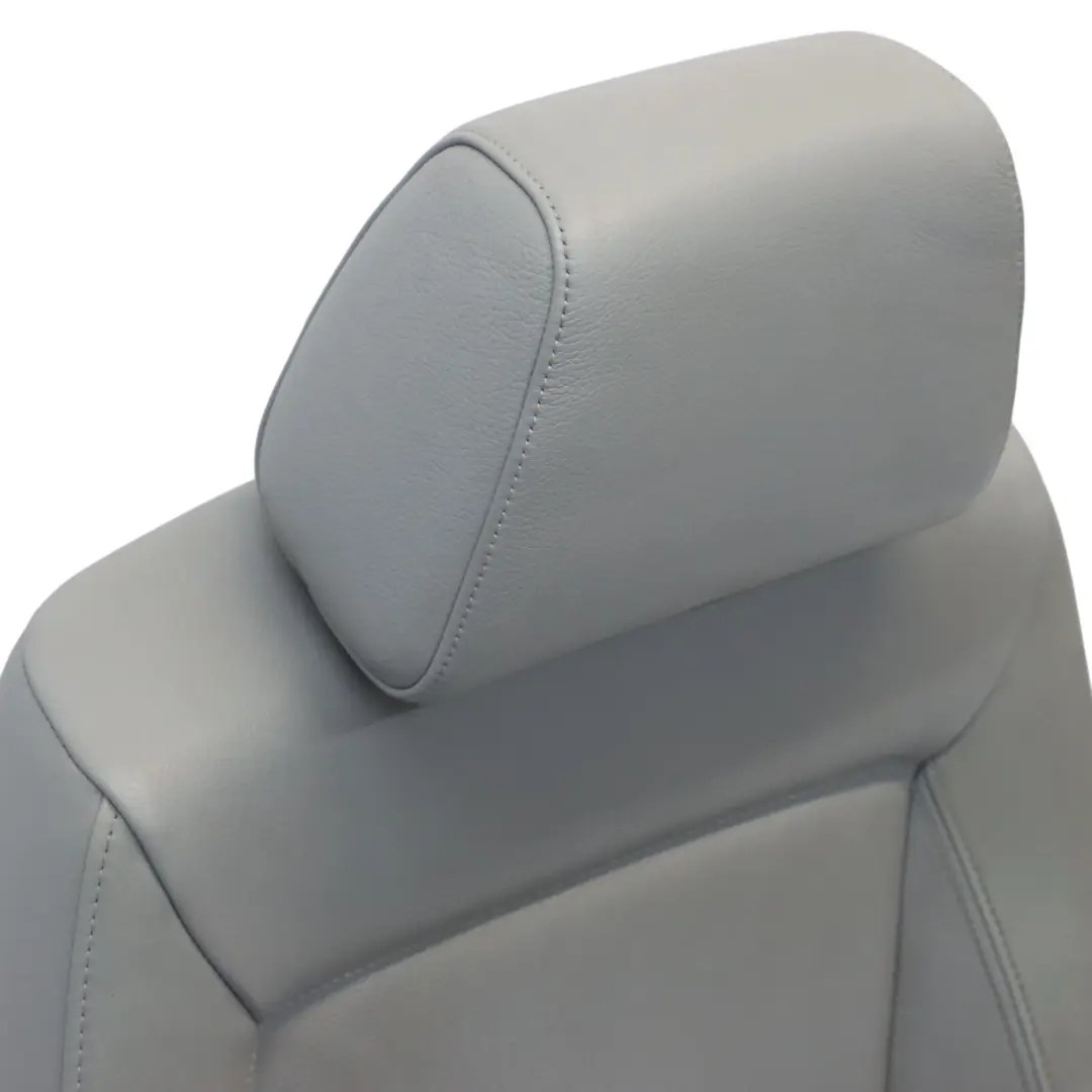 BMW E87 LCI Asiento Delantero Derecho Interior Cuero Boston Gris Alaskagrey - SKU 9127338-1 - Número de pieza 9127338