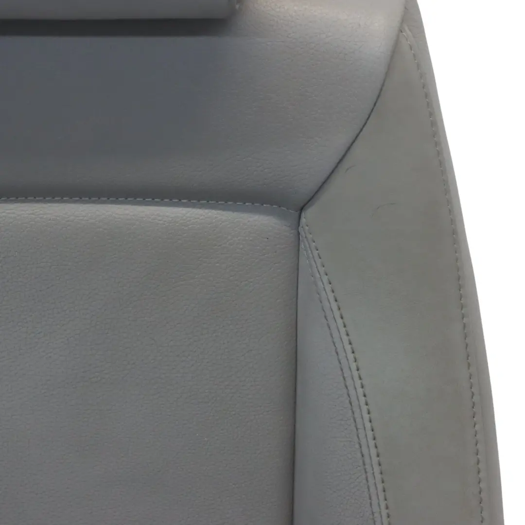 BMW E87 LCI Asiento Delantero Derecho Interior Cuero Boston Gris Alaskagrey - SKU 9127338-1 - Número de pieza 9127338