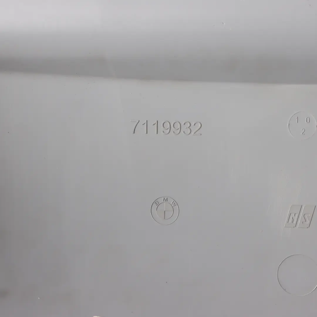 Front Seat Back Rest Rear Panel With Net Bag Alaskagrau Grey to BMW E81 E82 with Part number 9128945 BMW E81 E82 Front Seat Back Rest Rear Panel With Net Bag Alaskagrau Grey - SKU 9128945-1 - Part number 9128945