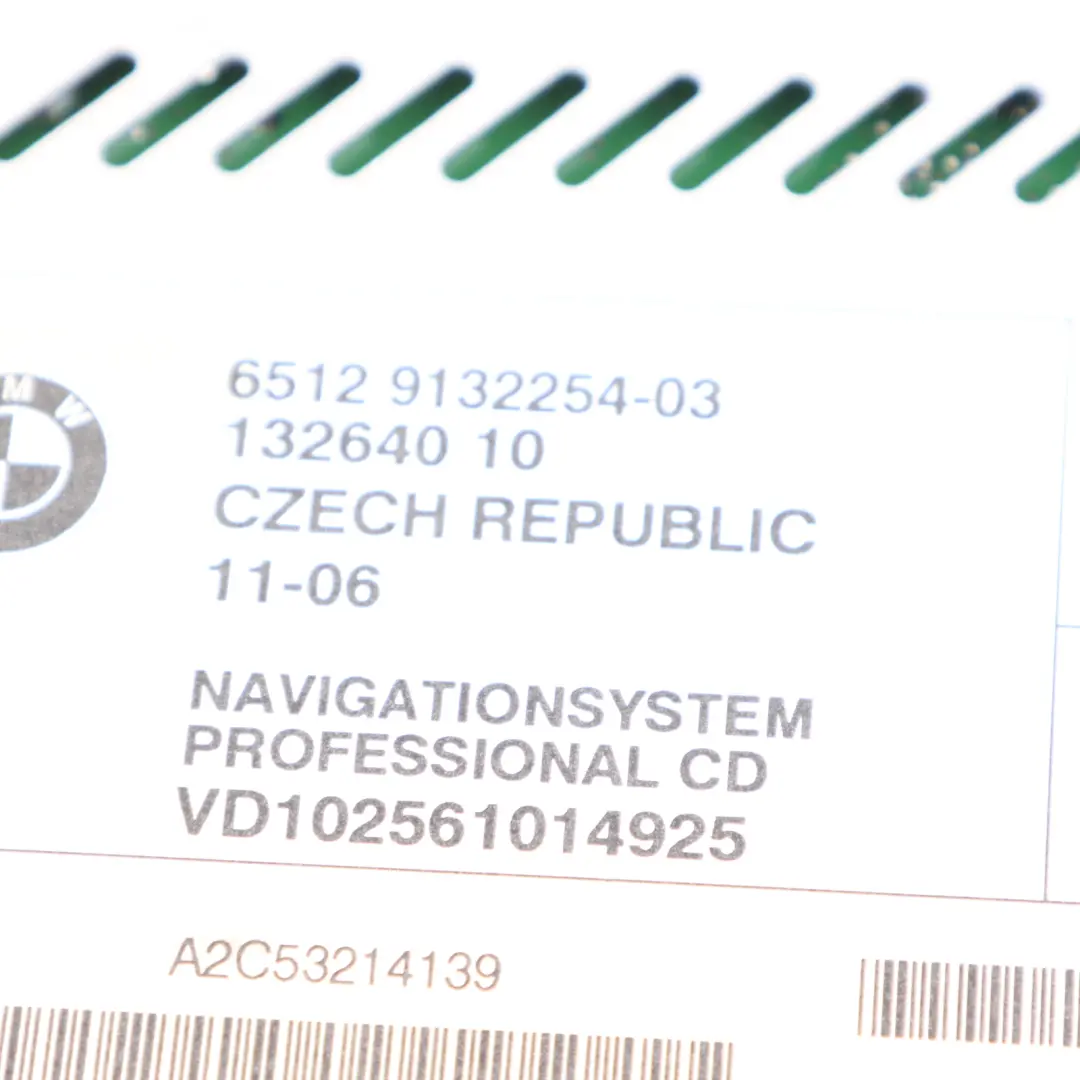 BMW Z4 E85 E86 CID Unità Di Controllo Lettore CD Radio Audio System - SKU 9132254 - Numero di parte 9132254