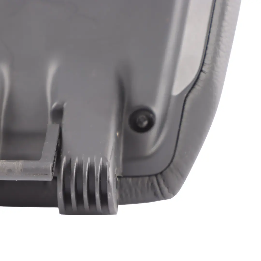  Armrest Cover BMW E63 E64 LCI Centre Console Arm Rest Black Leather - SKU 9139588 - Part number 9139588