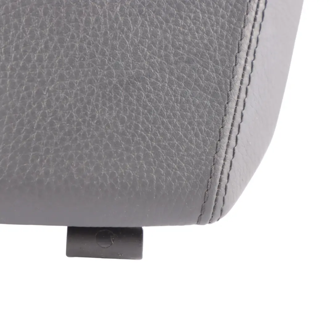  Armrest Cover BMW E63 E64 LCI Centre Console Arm Rest Black Leather - SKU 9139588 - Part number 9139588