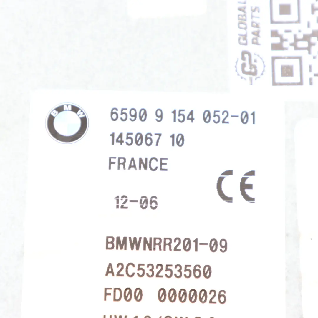 BMW X3 E83 Z4 E85 DVD Player GPS Navi Head System Computer Unit - SKU 9154052 - Part number 9154052